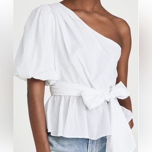 MINKPINK jersey one shoulder top
